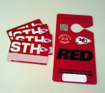 Chiefs Our new plastic tickets and parking pass